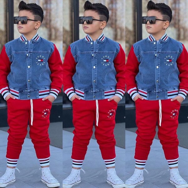 Ensemble garçon style denim
