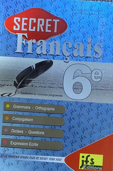 Livre d'Étude de Français 6e