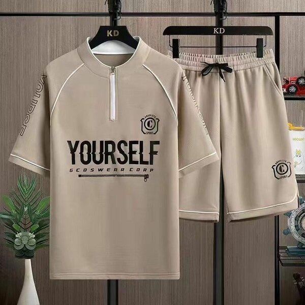 Two piece cotton men's wear