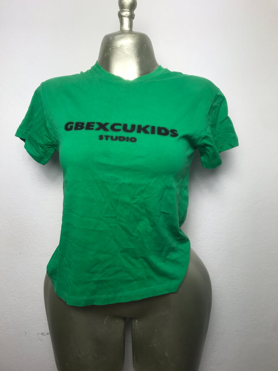 T-shirt vert « GBEXCUKIDS »