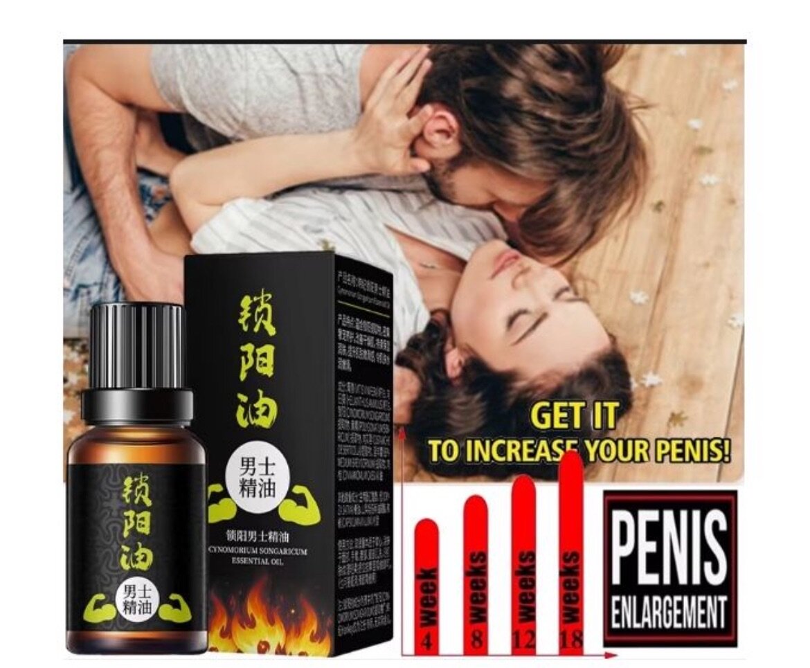 Permanent Penis Thickening and Enlargement Massage Oil