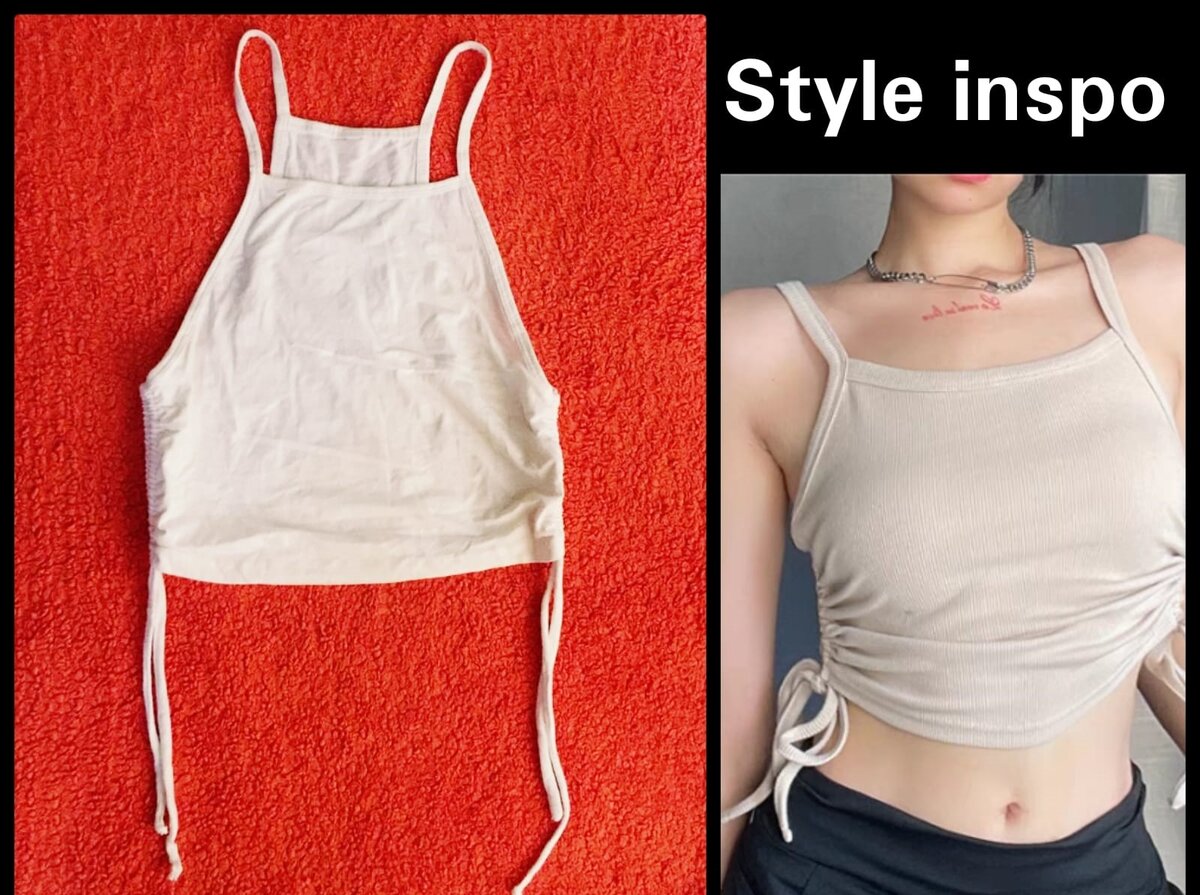 Salaula crop tops and tops