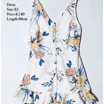 women's summer dress. colorful design