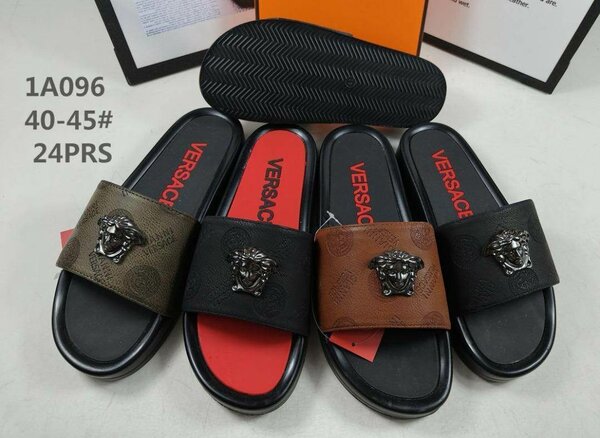 Tongs en cuir homme élégants