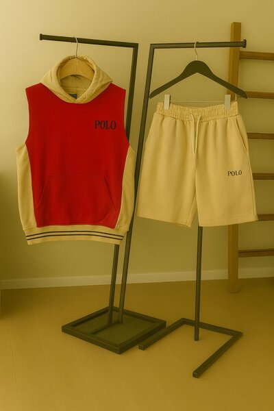 Ensemble sweat à capuche et short POLO