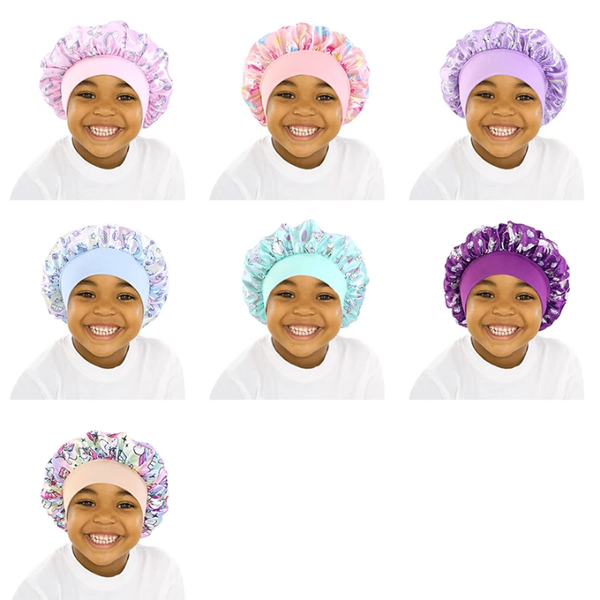 Bonnet de nuit enfant licorne