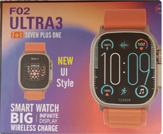 Montre connectée F02 Ultra3