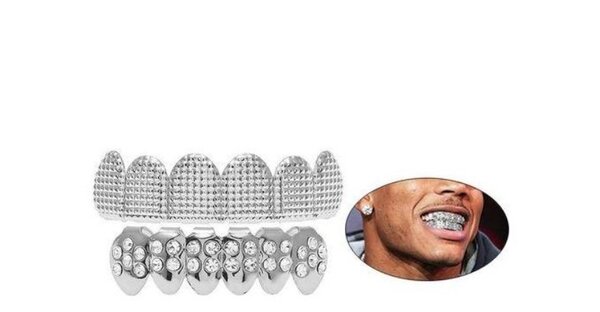 Grillz dentaires en strass