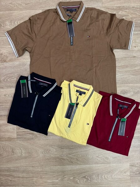 Lot de polos colorés pour hommes