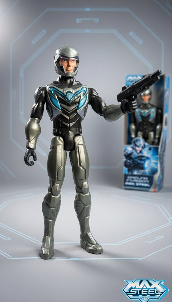 Max Steel Figurine Invincible