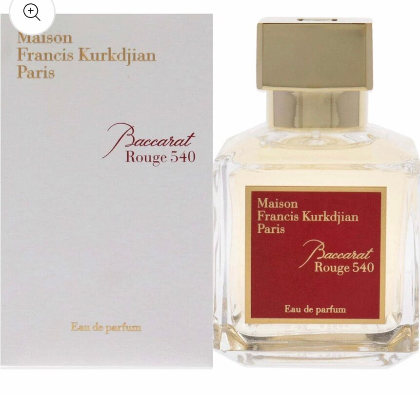 Parfum Baccarat Rouge 540