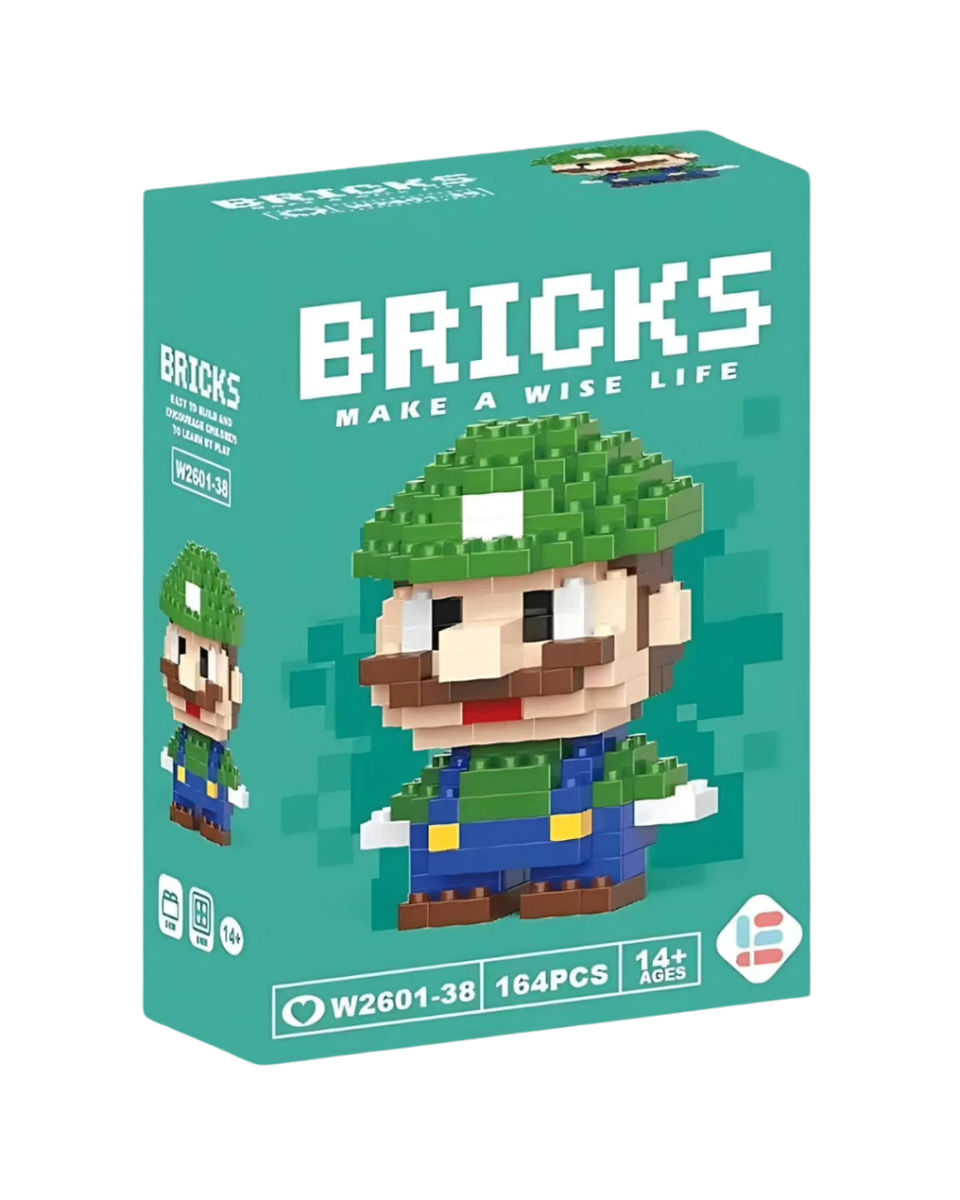Super Mario Green Mini Lego