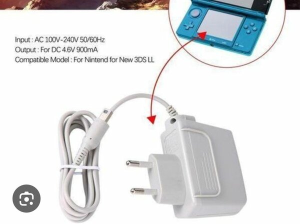 Chargeur AC pour Nintendo 3DS