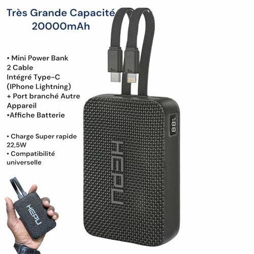 Hepu Power Bank 20000mAh