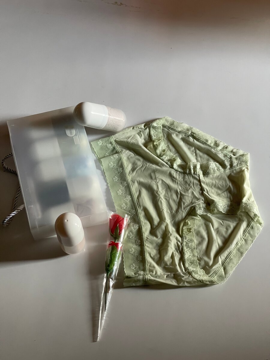 Culotte en dentelle douce