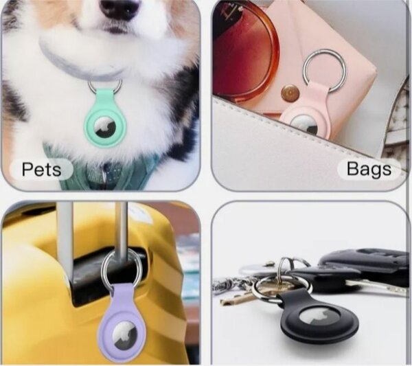 Apple Airtag Holder En Silicone