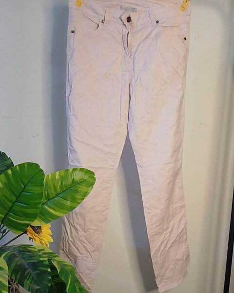 Pantalon beige femme élégant