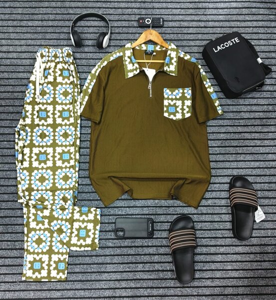 Ensemble décontracté motif floral