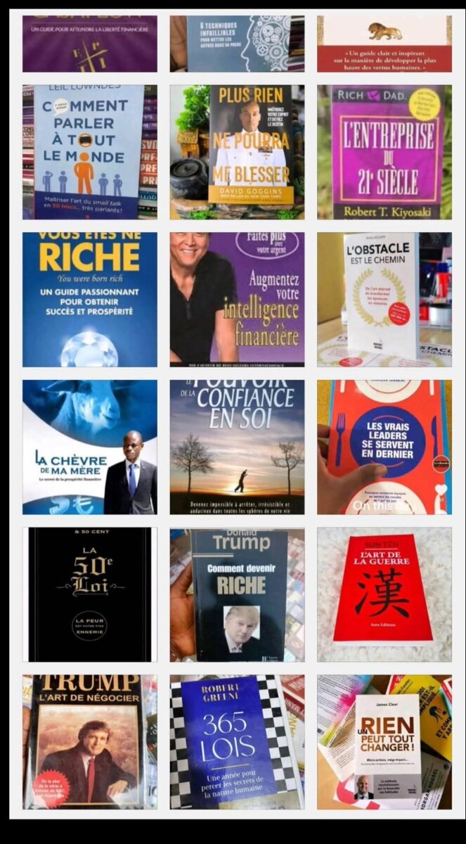 Lot de Livres de Développement Personnel