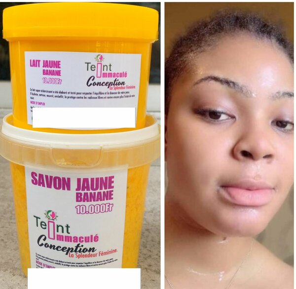 Kit Jaune Banane savon et Lait