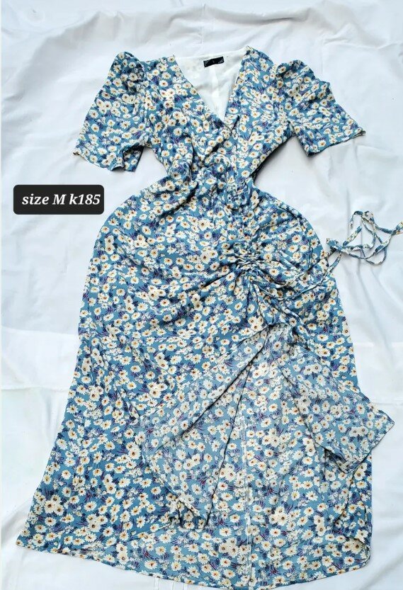 Stylish women's floral dress