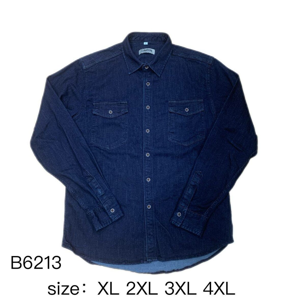 Chemise en jean grande taille