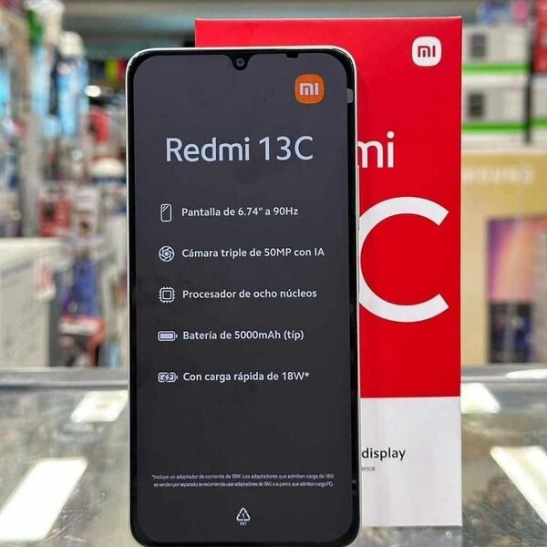 Smartphone Redmi 13C Noir
