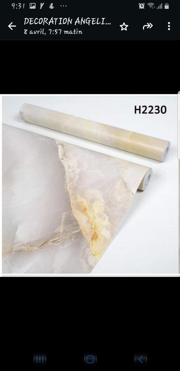 Papier Peint Effet Marbre