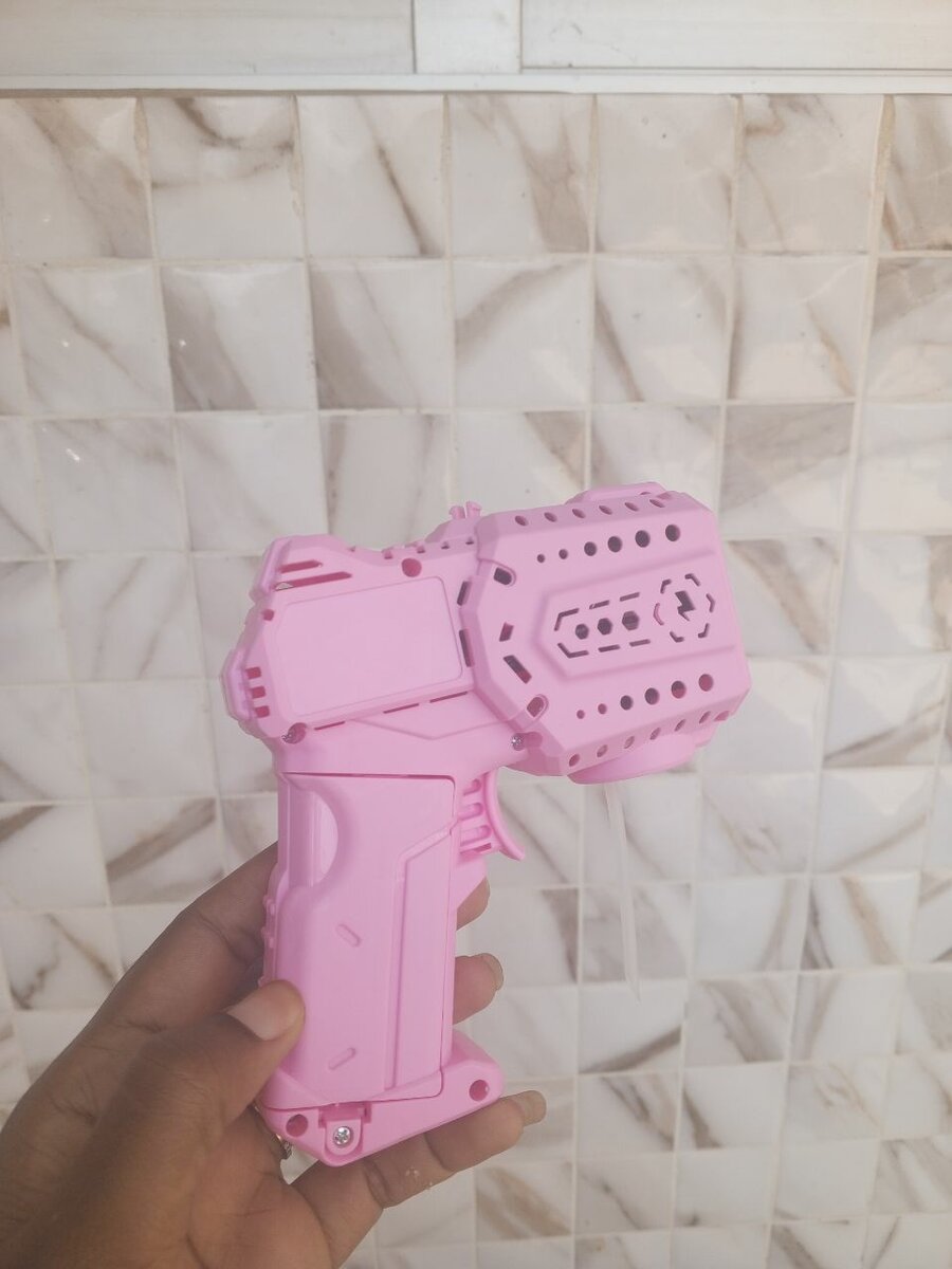 Pistolet à bulles LED enfant