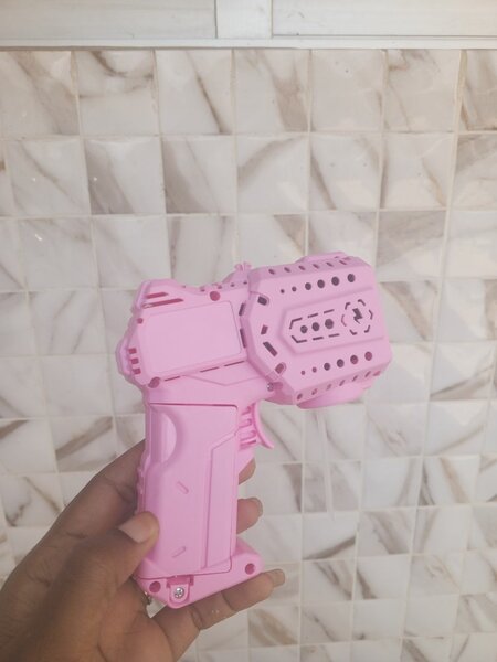 Pistolet à bulles LED enfant