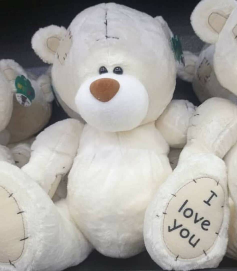 Ourson en peluche "I Love You"