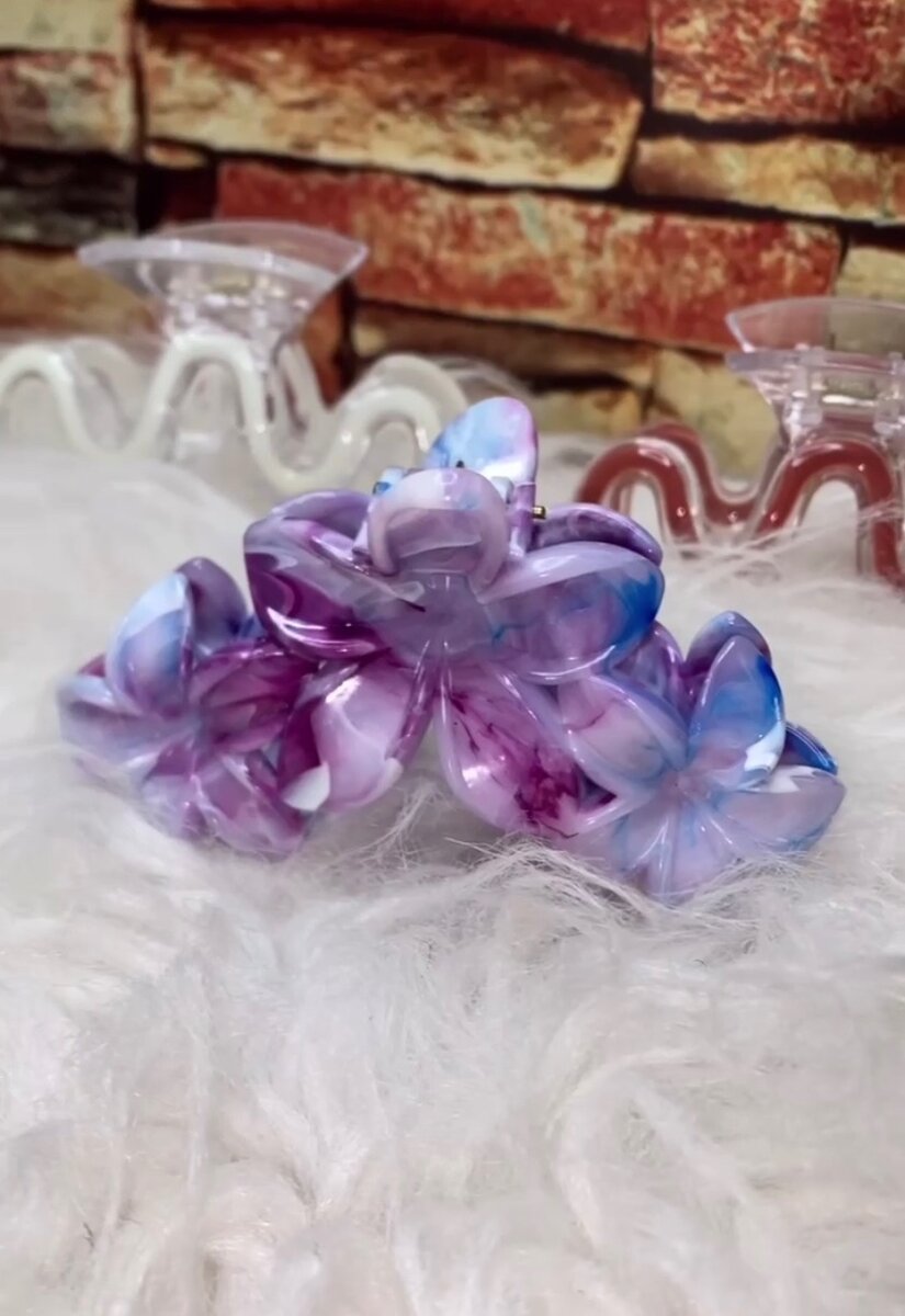 Noeud pour cheveux/claw clips