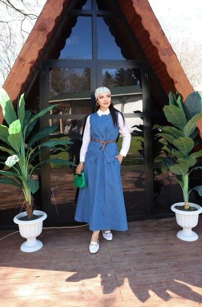 Шикарная джинсовая двойка