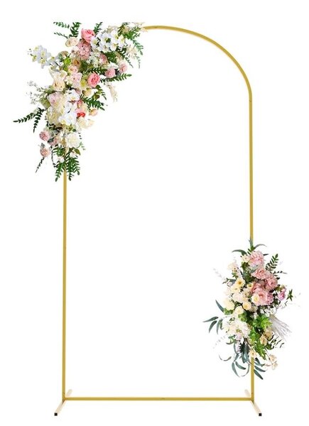 Arche de Mariage Fleurie Élégante