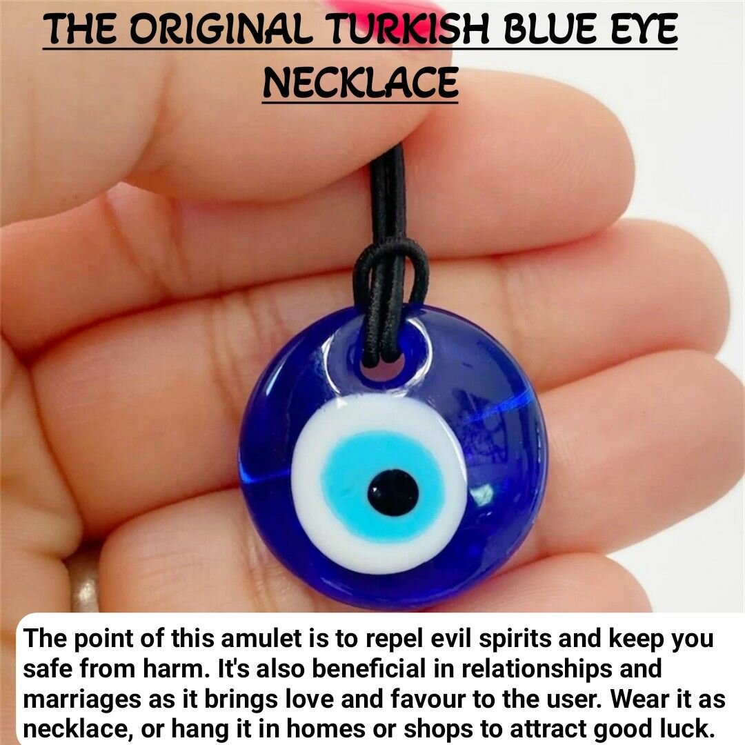 Original Turkish Blue Eye Necklace