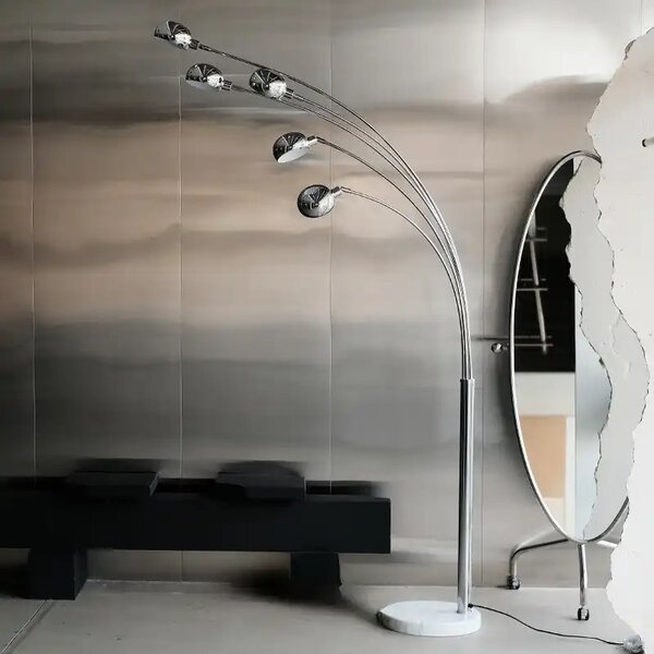 Luxury 5 heads decorative lamp for rooms