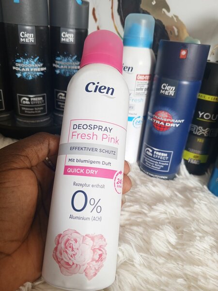 Cien Déodorant Fresh Pink 0% Alu