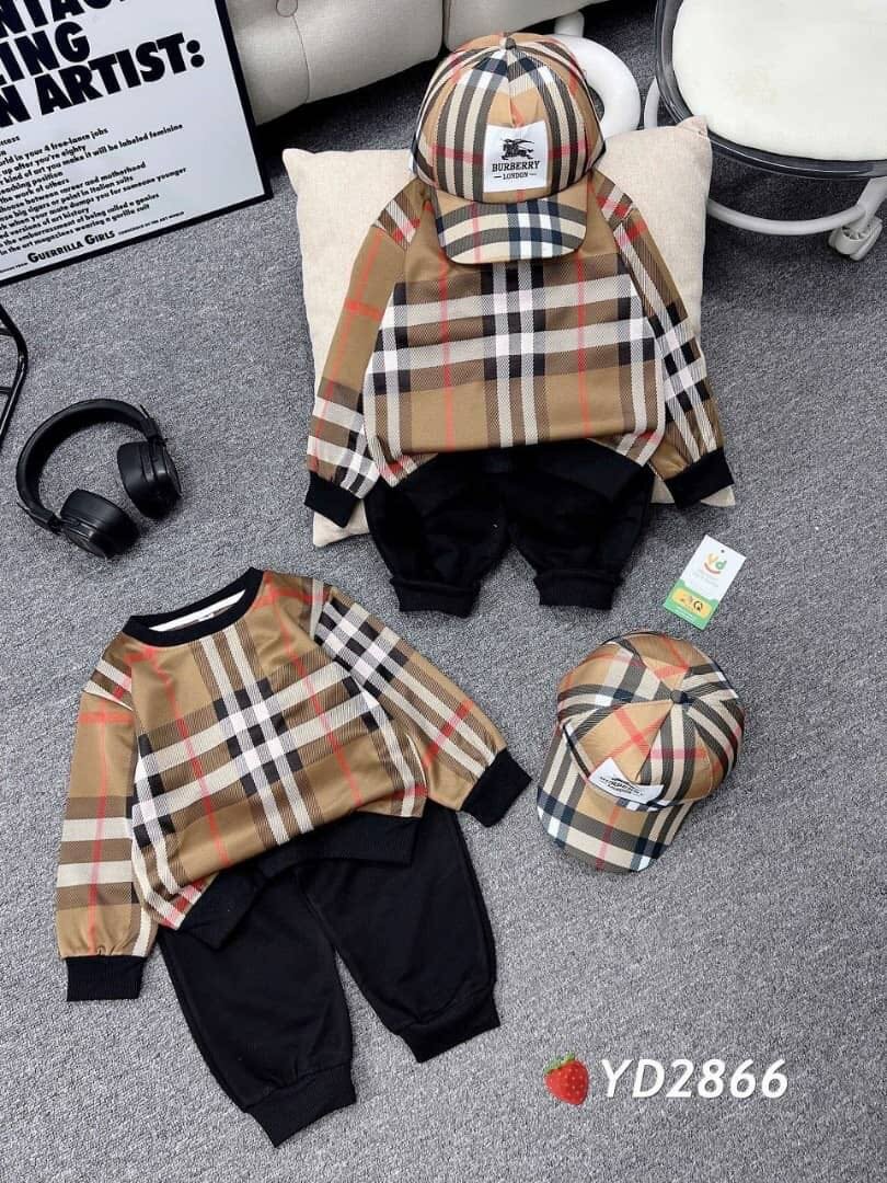 3pcs boys casual outfit