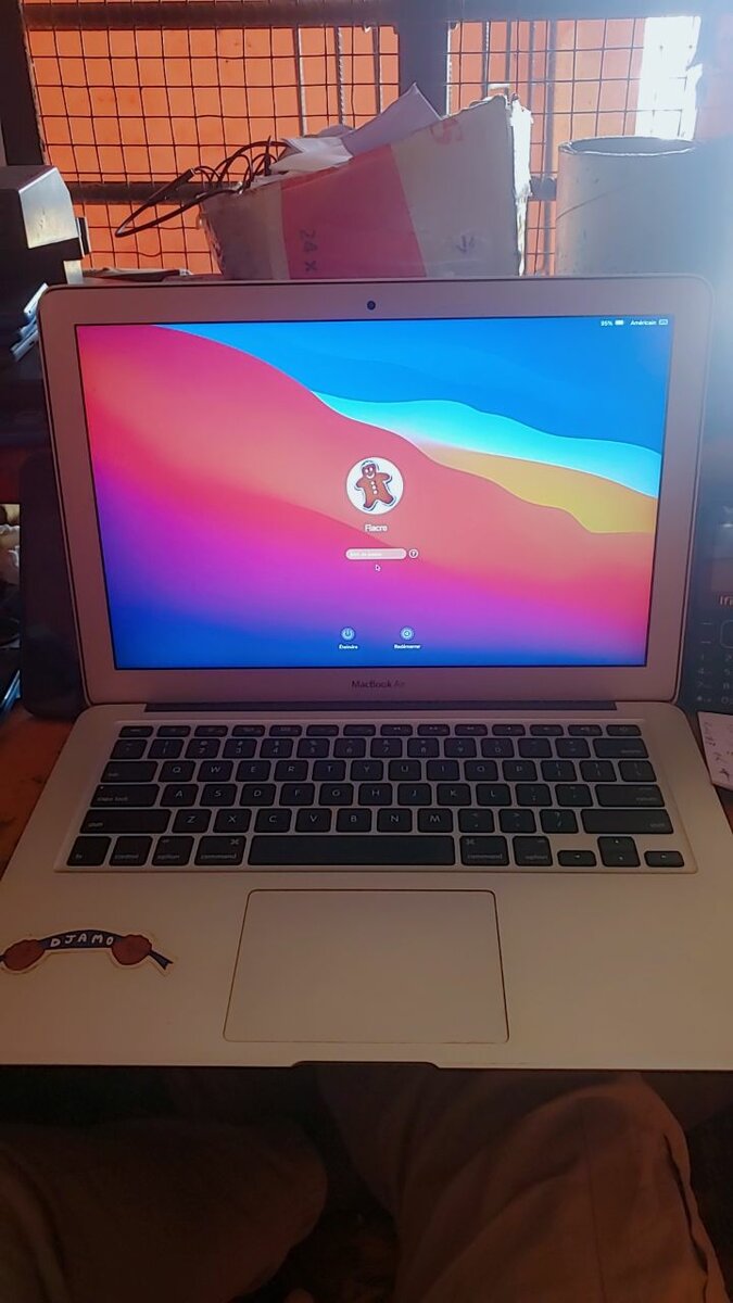 MacBook Air 2014 avec Autocollants