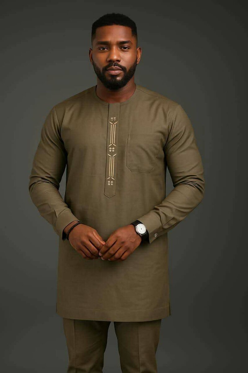 Boubou Africain Homme Élégant