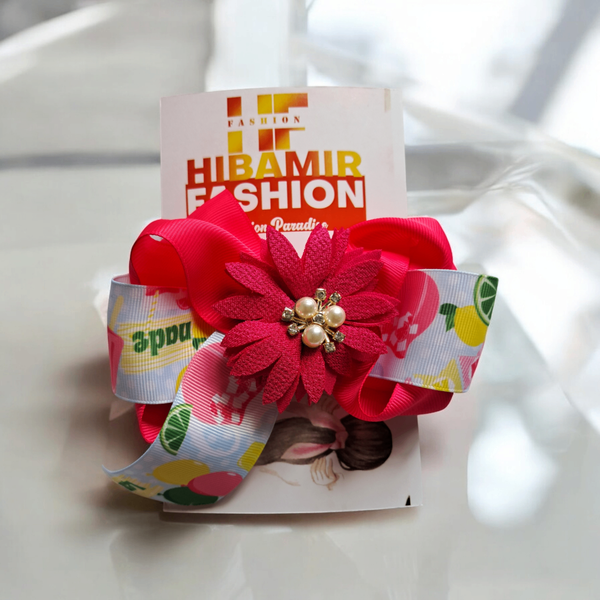 Ribbon hairbows clip