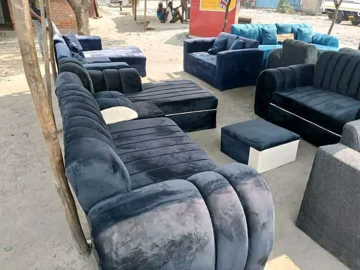 Sofas and dressing mirror