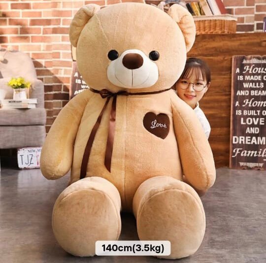 Grand nounours 140cm peluche