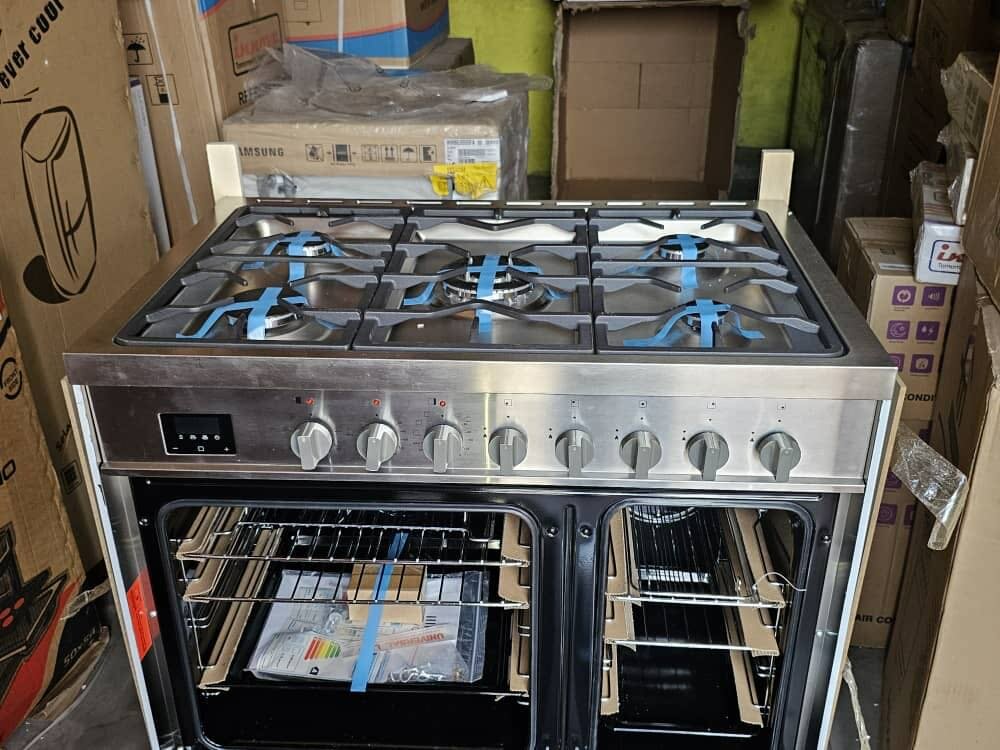Gas Cooker Stainless Steel 5 Burner 60*90