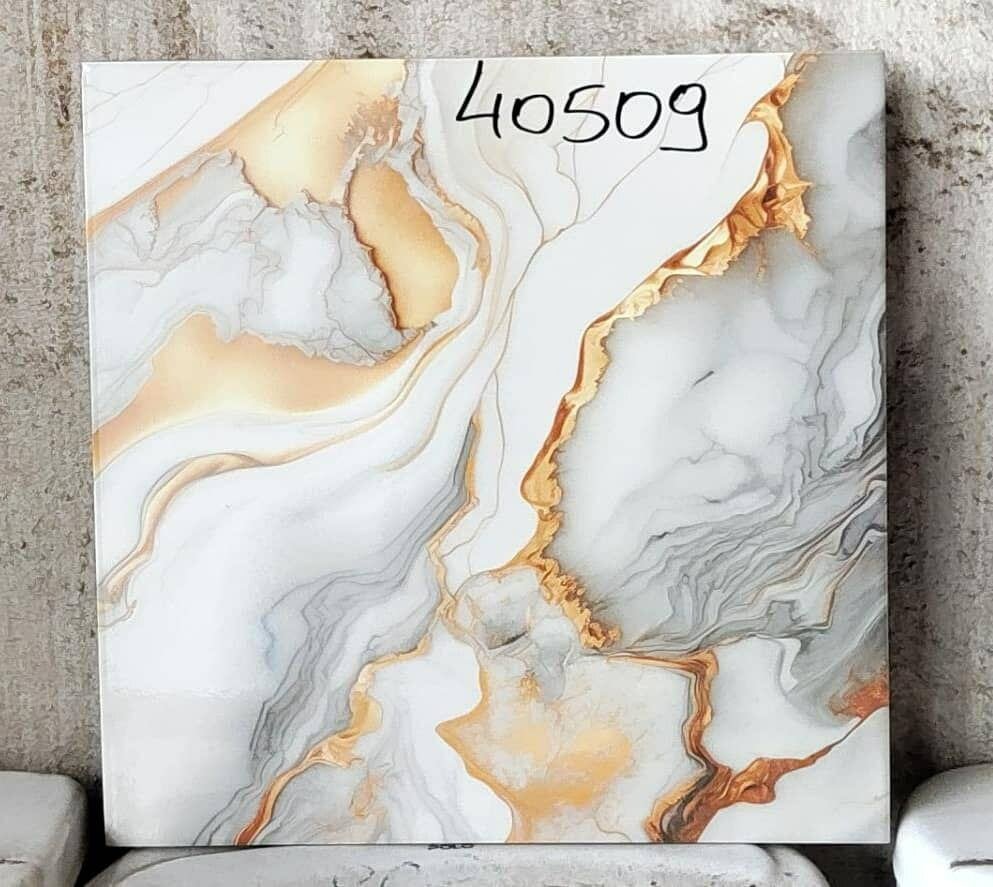 Carrelage en céramique marbrée