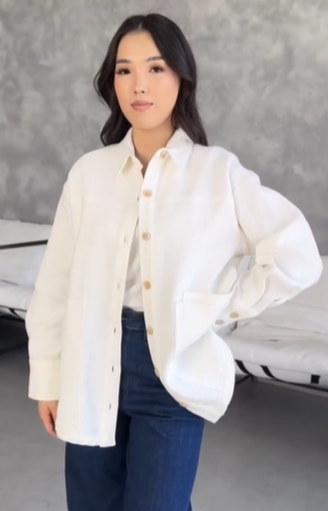 Рубашка от ZARA белая