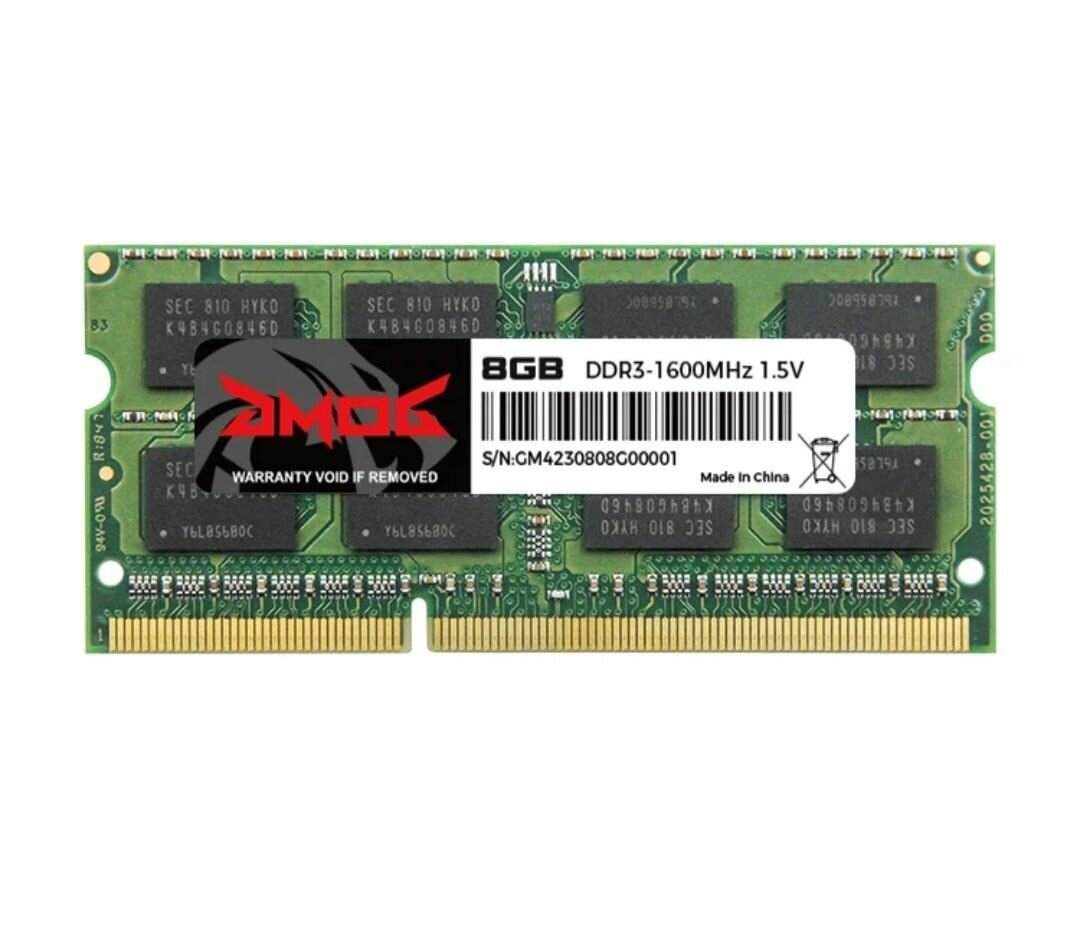 AMOC RAM DDR3 8Go 1600MHz