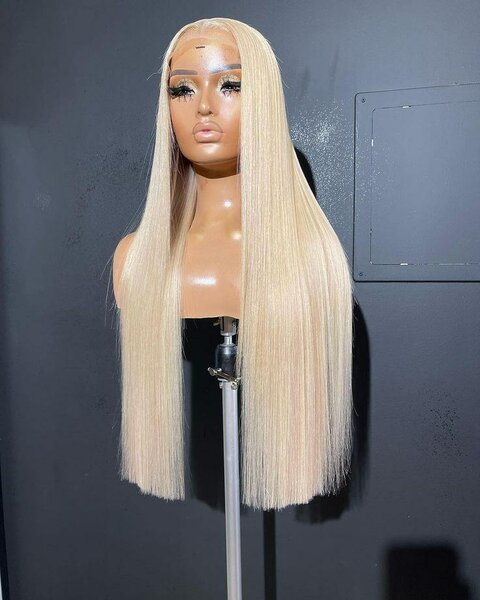 Perruque Lisse Blonde
