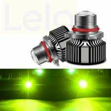 Projector Lights 30 Watts H11 Fitting Lemon Green Color