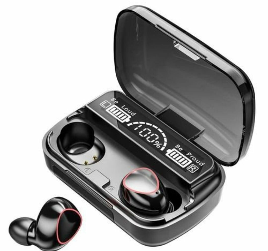 Écouteurs bluetooth M10 en power bank